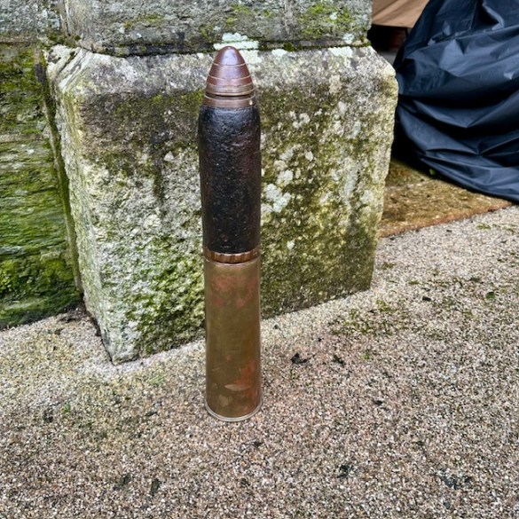 WW1 British Complete Shell with Type 80 Fuse 1